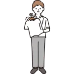 Apparel Clerk Male SVG Icon